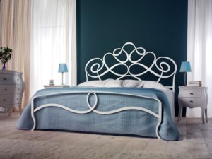 letto matrimoniale a baldacchino in ferro battuto cosatto letti